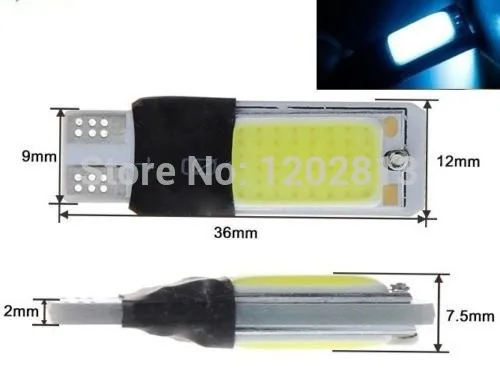 20 шт. Светодиодная лампа Cob Pingo T10 Canbus Farolet Alto Brilho W5w Led 6000k 5w 12v Бесплатная