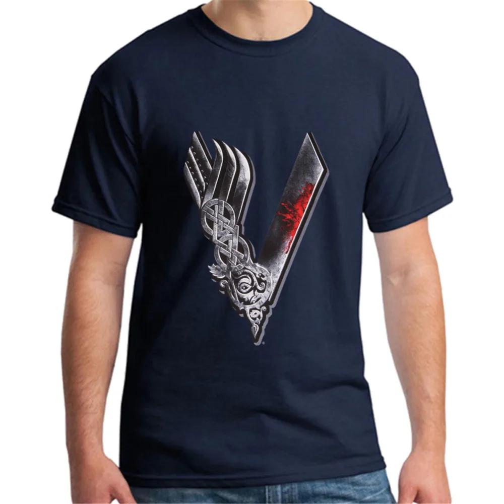 Великолепная Молодежные Смешные Viking T рубашки для мальчиков 100% хлопок короткий