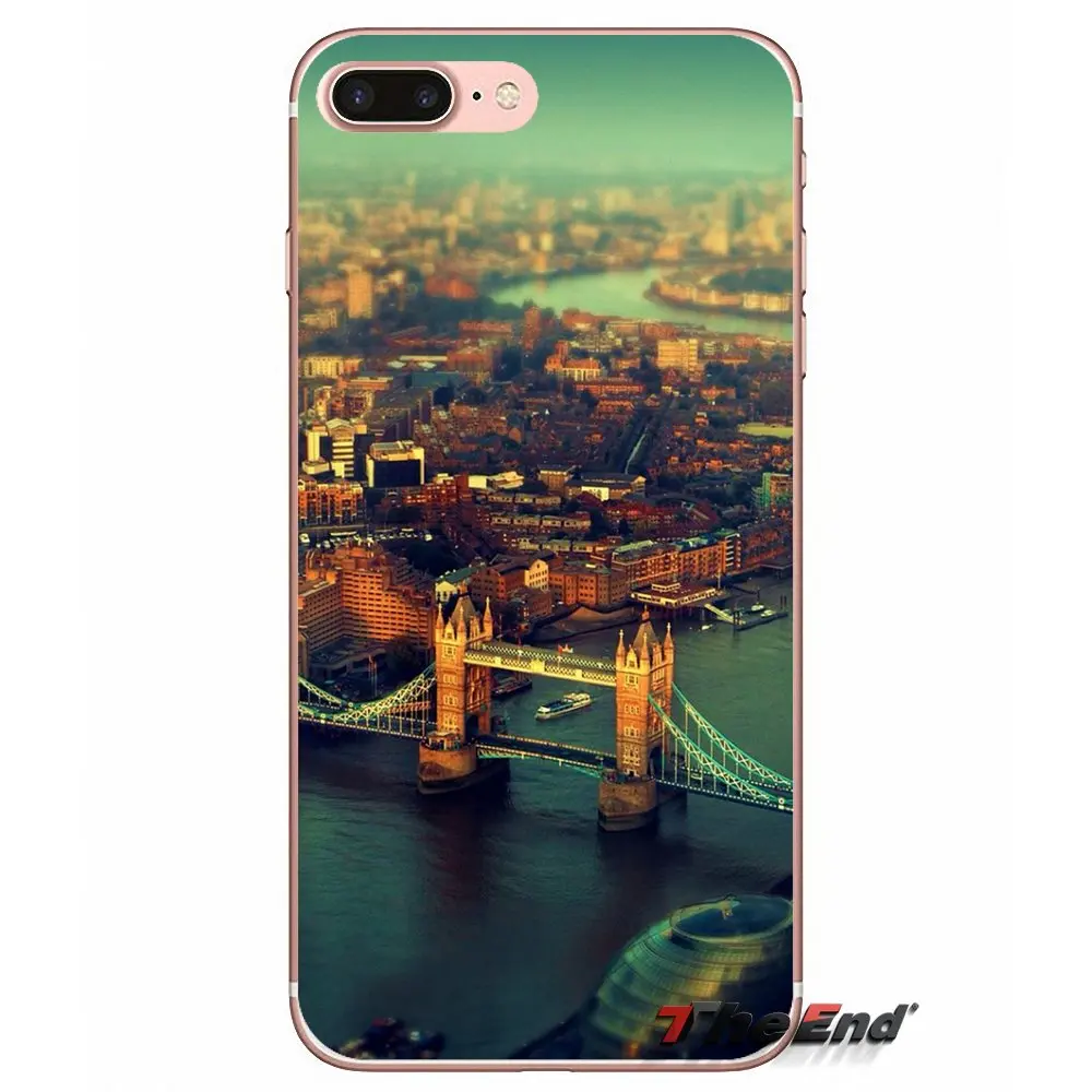 Мягкий чехол Tower Bridge of London England для Samsung Galaxy S3 S4 S5 MINI S6 S7 edge S8 Plus Note 2 3 4 5 Grand Core Prime |