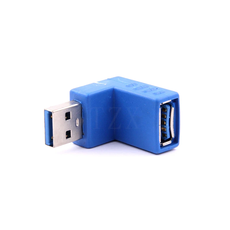 5 шт./лот новинка горячий правый угол USB 3 0 тип A Штекерный разъем адаптер конвертер