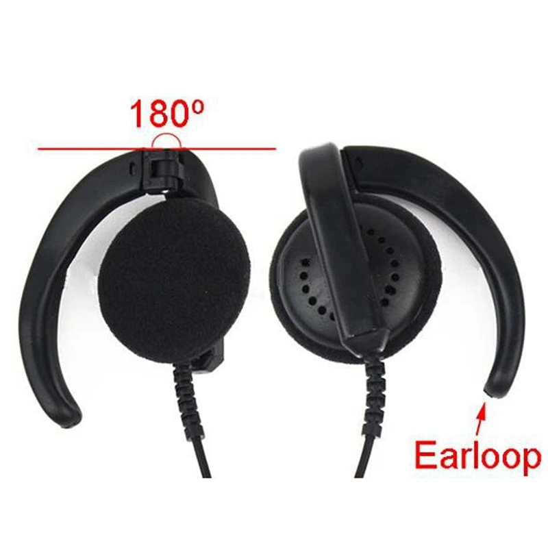 Radio Earpiece PMLN4443A Voice-activated Flexible Earbud Headset For Motorola Walkie-talkie Mag One A8 A6 A10 A12 GP88 GP68 | Мобильные