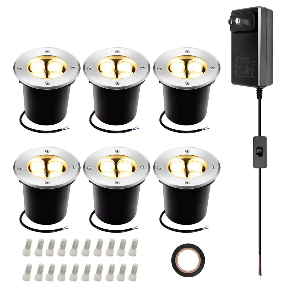 Светодиодные Ландшафтные светильники 4 Вт низковольтные лампы IP67