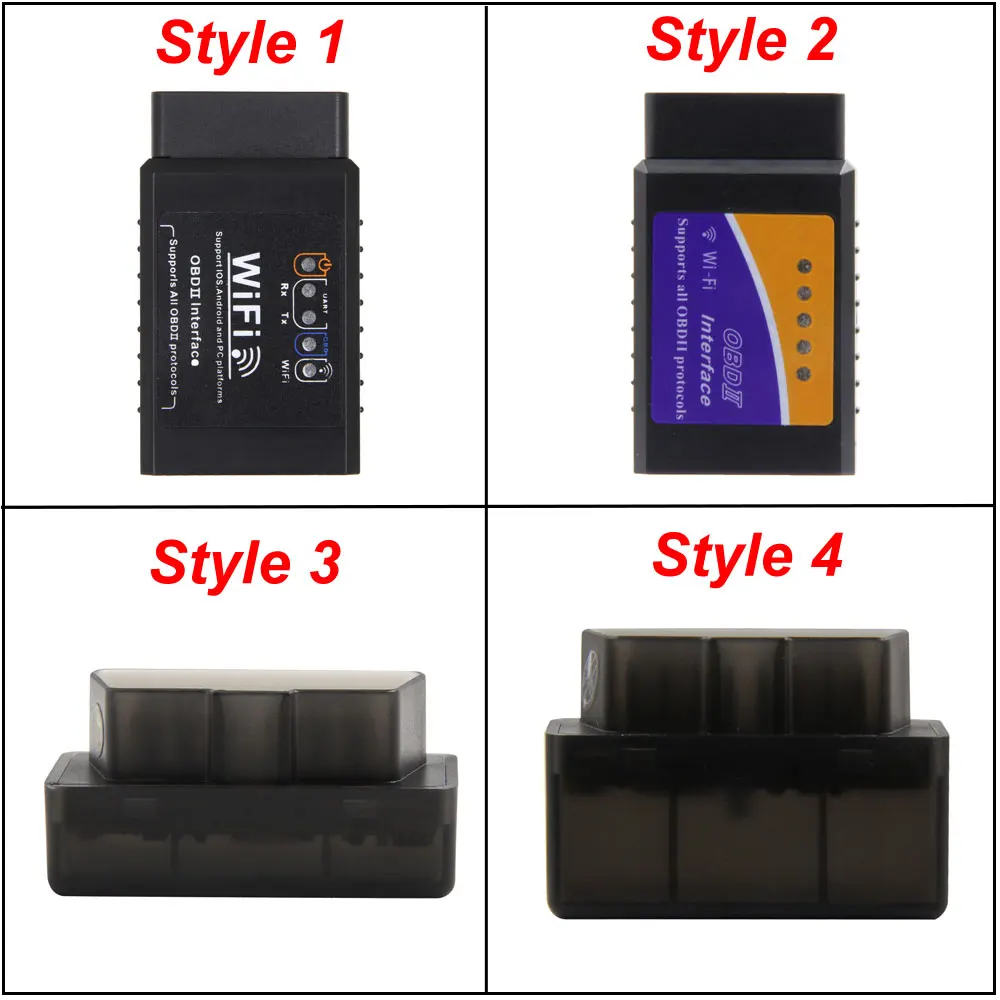 OBD2 сканер ELM327 Wifi Автоматическая Диагностика OBDII считыватель кодов elm 327 V1.5 Диагностический адаптер odb2 дешевые продукты без PIC18F25K80