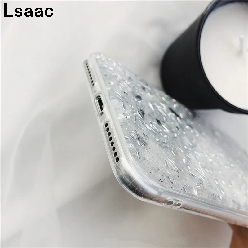 Модный чехол для телефона с раковиной iphone X XR XS MAX 11 Pro 6 S 7 8 Plus задняя крышка