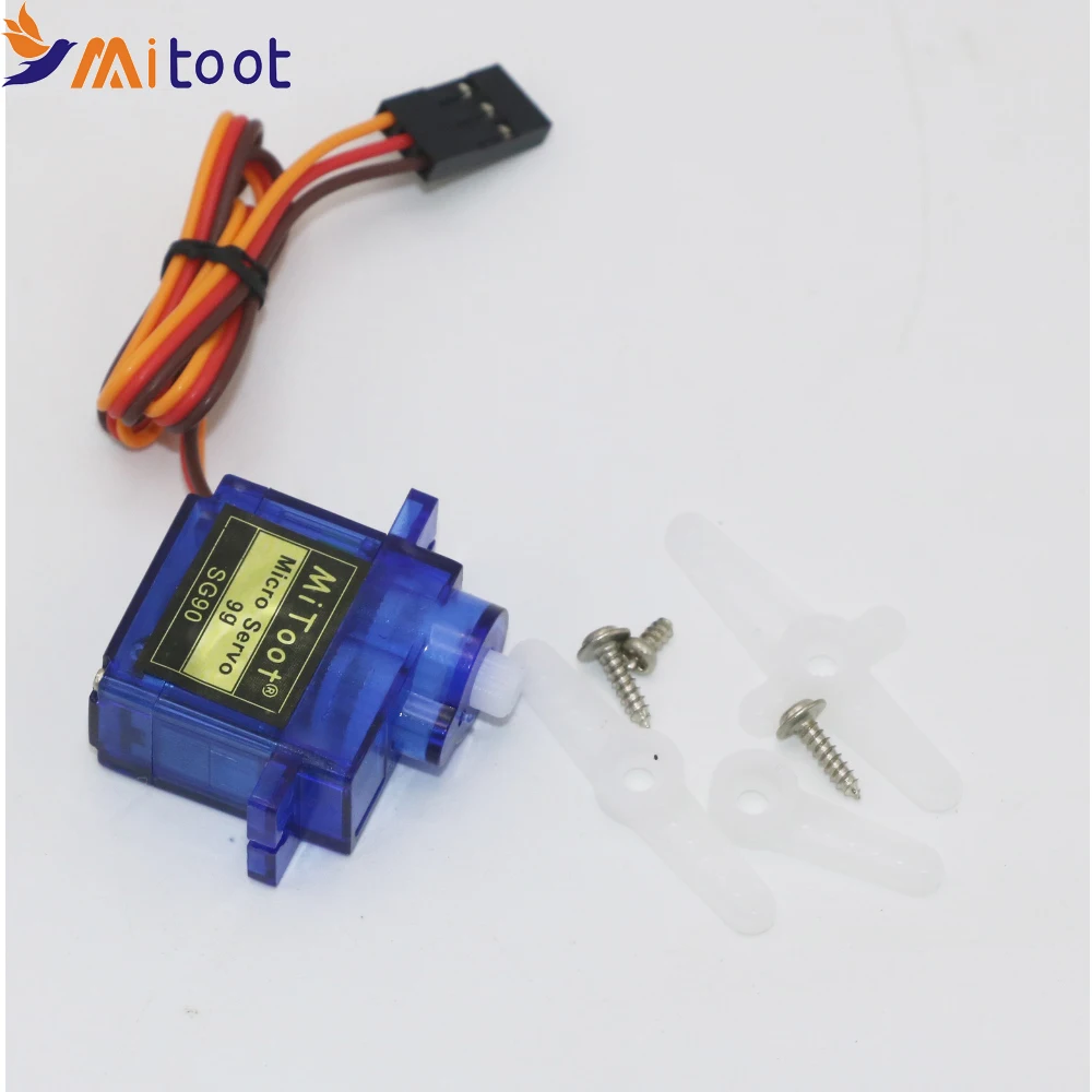 20 шт./лот Mini Gear Micro Servo Mitoot SG90 Для радиоуправляемой машины лодки вертолета самолета