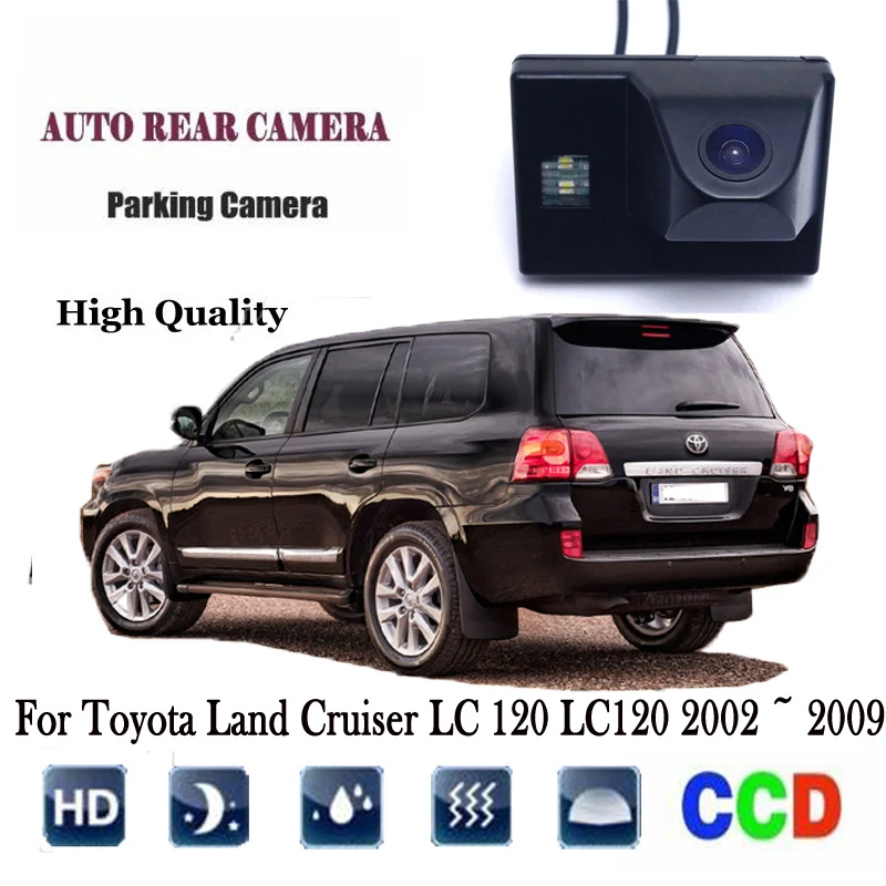 Камера заднего вида для Toyota Land Cruiser LC 120 LC120 2002 ~ 2009 CCD камера ночного видения/камера