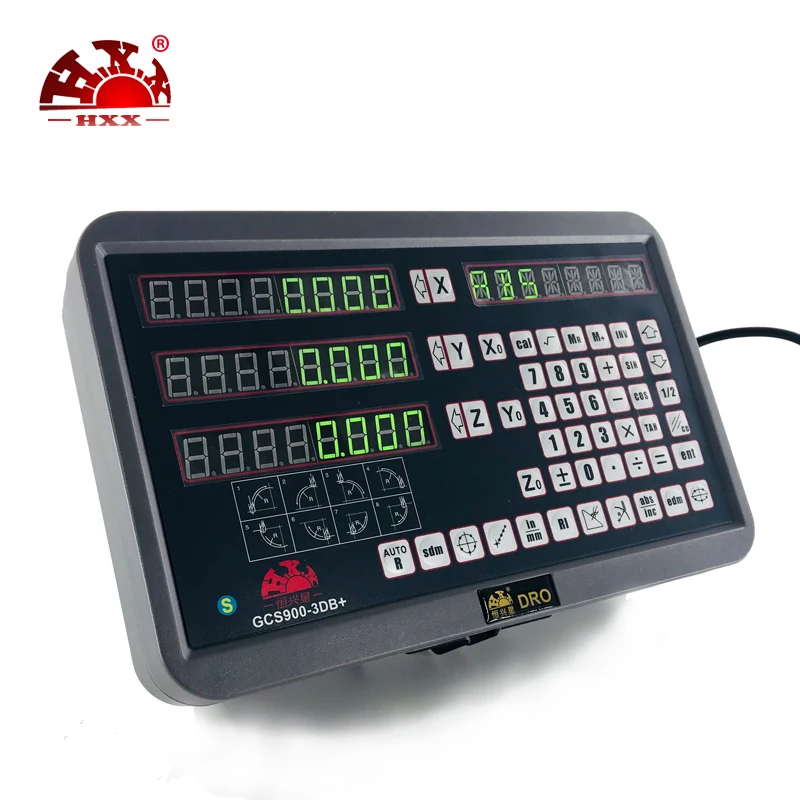 Фрезерный станок sino ce сертификация 3 оси dro GCS900-3DB + для фрезерного станка с одной