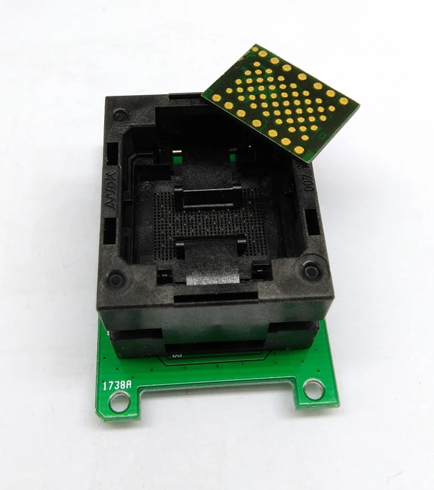 1 шт. LGA60 под давлением шрапнель к DIP48 испытательное сиденье подставка для