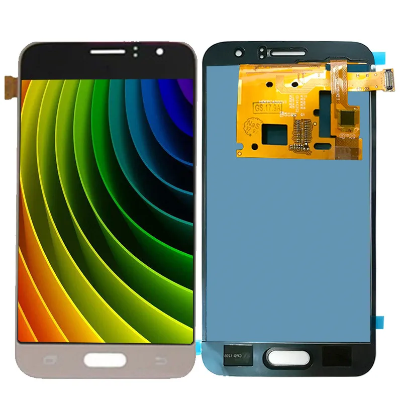 ЖК-экран с регулировкой яркости для Samsung Galaxy J1 2016 J120 сенсорный экран J120FN J120F J120M |