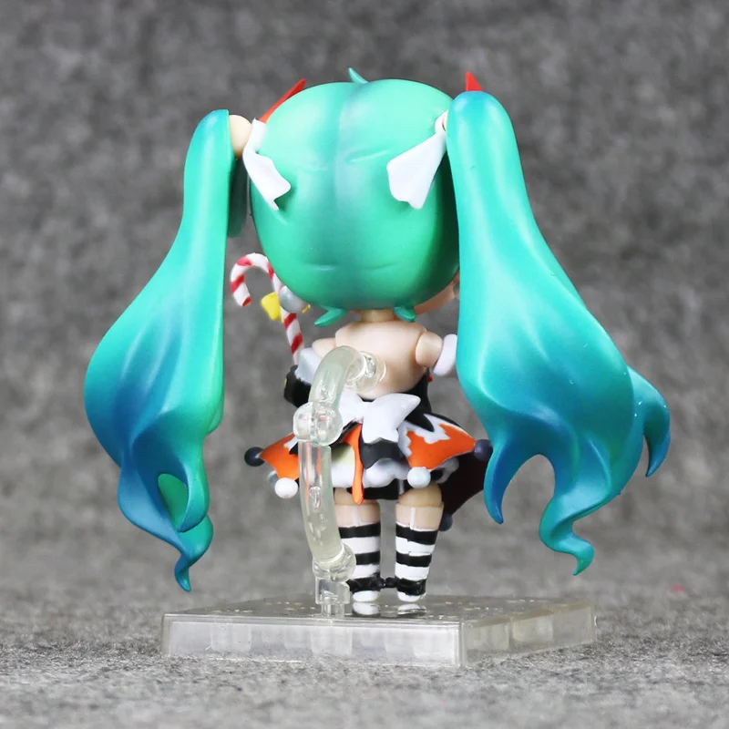 4 ''10 см Nendoroid Хацунэ Мику Хэллоуин Ver 448 ПВХ фигурка Модель Коллекция игрушек Хацунэ Мику фигурка
