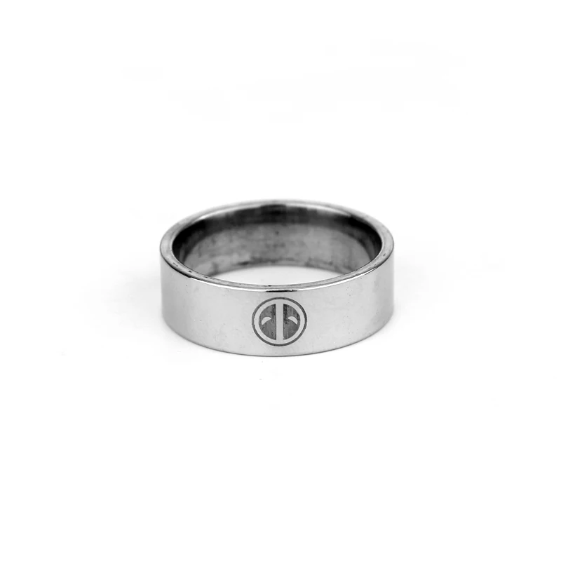 Серии фильма Дэдпул Нержавеющая сталь кольцо|stainless steel band ring|band ringring |