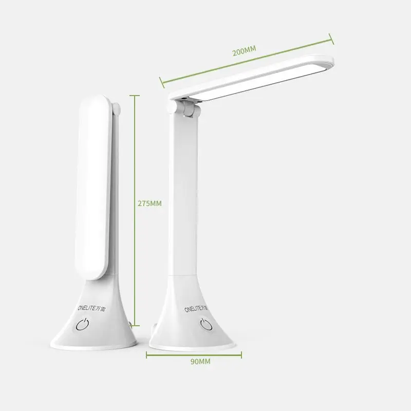 

USB LED Foldable Office Desk Lamp Eye-protected Long Life Book Lamp Stepless Dimming Table Lamp Led Light 3-Level Color
