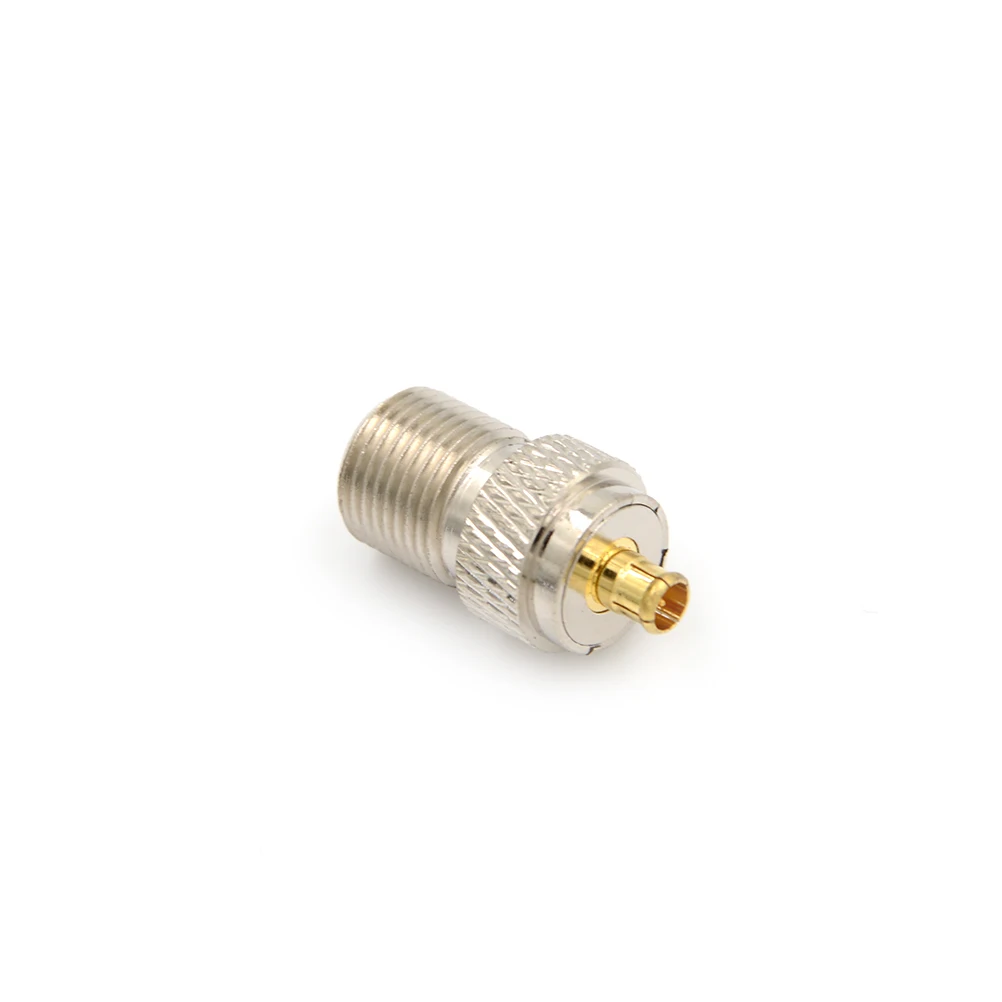 

1PCS F Female Jack To MCX Male Plug RF Coax Adapter Convertor Straight Goldplated RF Adapters