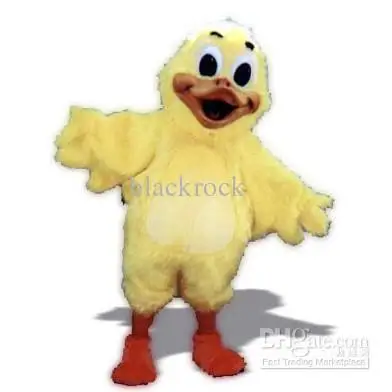 Hot sale 2014 Adult new high quality lovely Waddles Duck Mascot Costume cartoon fancy dress | Тематическая одежда и