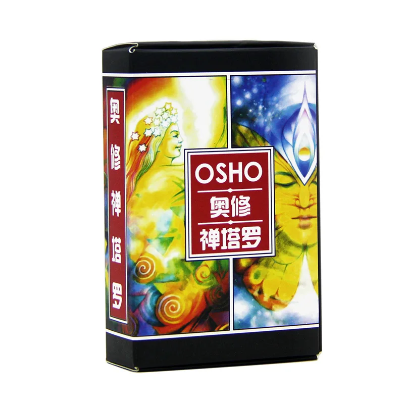 Osho Таро карты английский/китайский версия гадание игральные колода для семьи