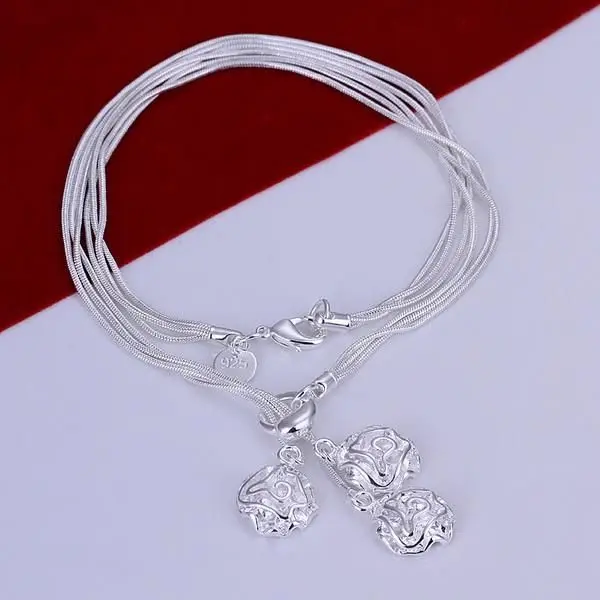 Очаровательное женское колье Lucky N049 аксессуары для ожерелья из стерлингового