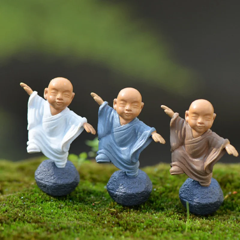 Мультяшные миниатюрные куклы из смолы 4 шт. | Дом и сад