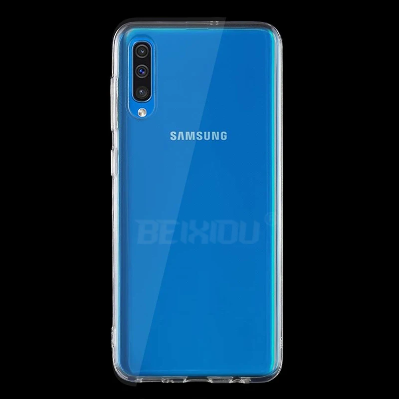 Чехол для samsung Galaxy A50 TPU Силиконовый прочный прозрачный мягкий чехол для samsung A50 SM-A505F/DS защитная задняя крышка