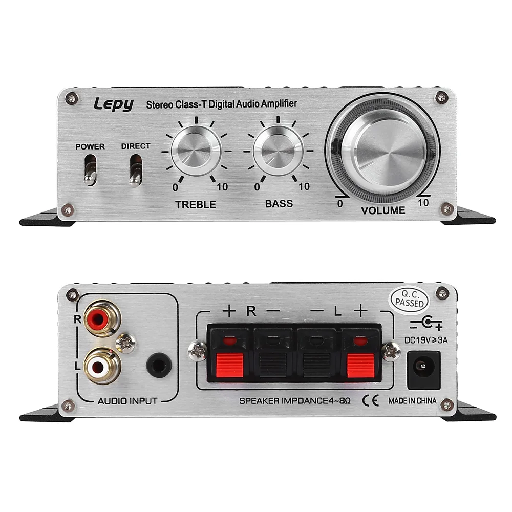 Lepy LP 2051 класс T 2*50 Вт 2CH выходная мощность домашний аудиоусилитель усилитель AU HIFI