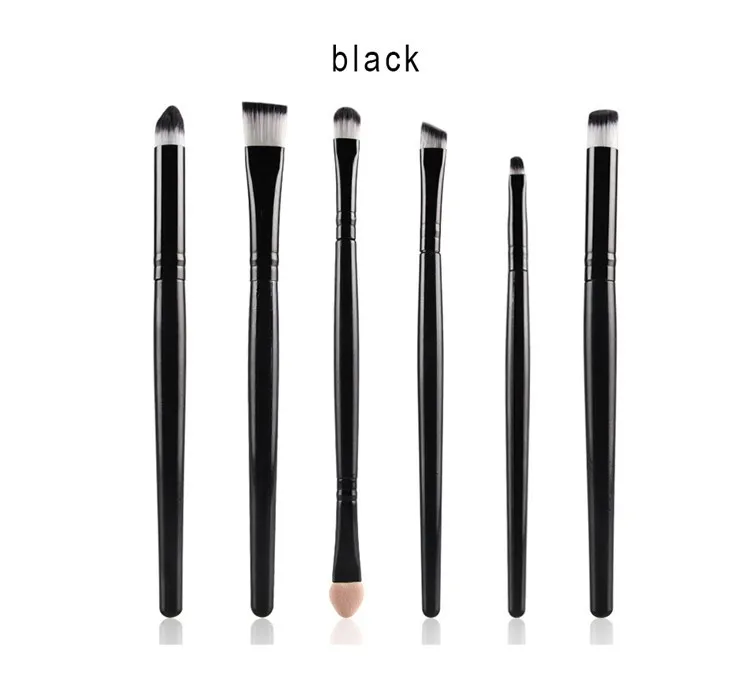 Красота 5/6 шт. Овальные макияжные Кисти Набор Пудра основа для век подводка глаз