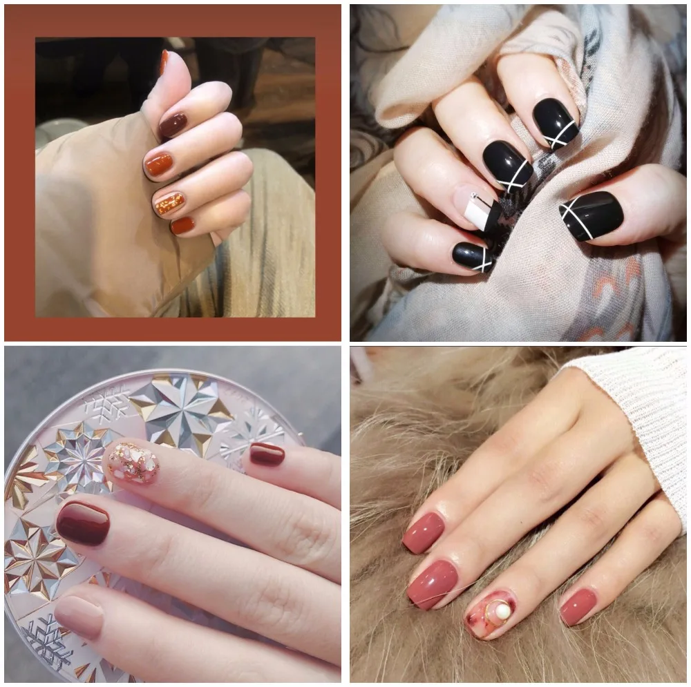 Японский крем популярных чистых цветов с закручивающимся узором 3D накладные