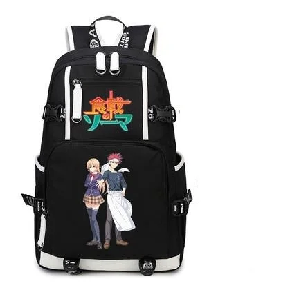 

Аниме Shokugeki no Soma рюкзак унисекс студенческий Рюкзак Повседневная Сумка