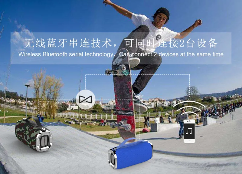 Портативный интеллектуальный Bluetooth динамик многофункциональный открытый стерео бас Bluetooth динамик водонепроницаемы переносной динамик радио