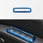 Для Skoda Superb автостайлинг автомобильные аксессуары 2016 2017 2018 ABS хромированный переключатель памяти на автомобильное сиденье отделка