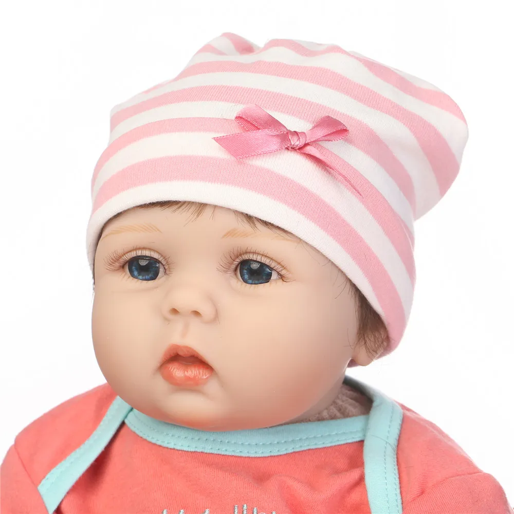 Силиконовые куклы reborn 22 &quot55 см npk для новорожденных девочек детей bebe подарок с