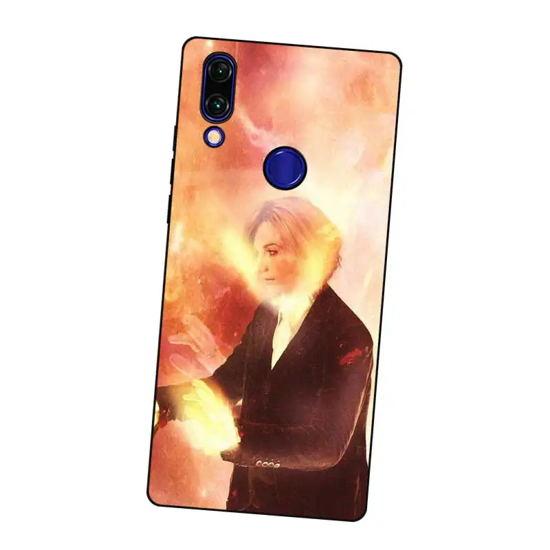 N430 Tardis Doctor Who Black Silicone Case Cover For Xiaomi Redmi Note 3 4 4X 5 5A 6 7 Pro Global |