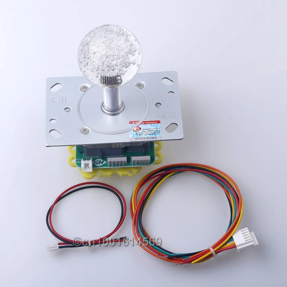 Джойстик Easyget 12 В аркада со светодиодной подсветкой переключаемый с 2/4/8 режимами