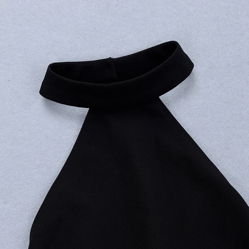 INDRESSME, новинка, Vestidos, женское, сексуальное, шикарное, с бретелькой через шею, без рукавов, с бантом, с оборками, с разрезом, облегающее платье, вечерние, Клубные платья