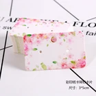 50 шт. 3x5 см белые бумажные открытки с принтом, серьги-гвоздики, карта, органайзер для ювелирных изделий, упаковка, витрина, серьги, карты, этикетки для ювелирных изделий