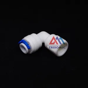 Коленчатая трубка с наружным диаметром 14 дюйма Quick Pushfit -18 дюйма, соединение с внутренней резьбой, аквариумный фильтр для воды, система обратного осмоса