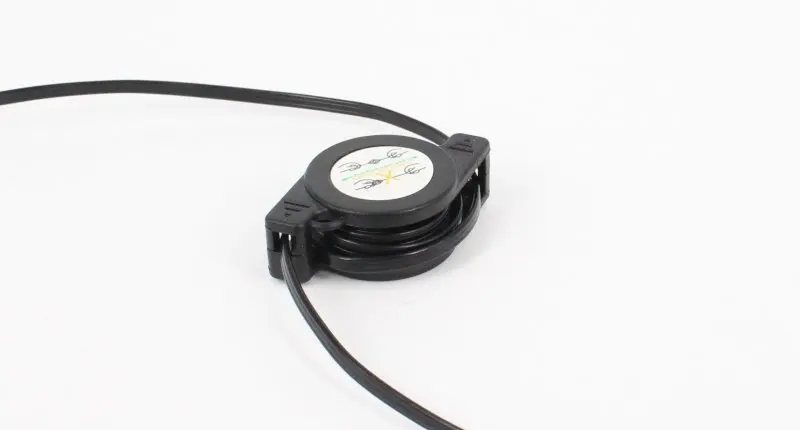 Удлинительный Выдвижной Кабель USB 2,0 A «Папа-папа», кабель для синхронизации данных и зарядного устройства 75 см