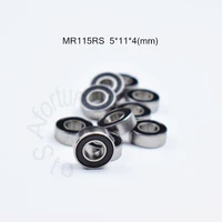 mr115rs 5114mm 10pieces free shipping bearing abec 5 rubber sealed miniature mini bearing mr115 chrome steel bearings