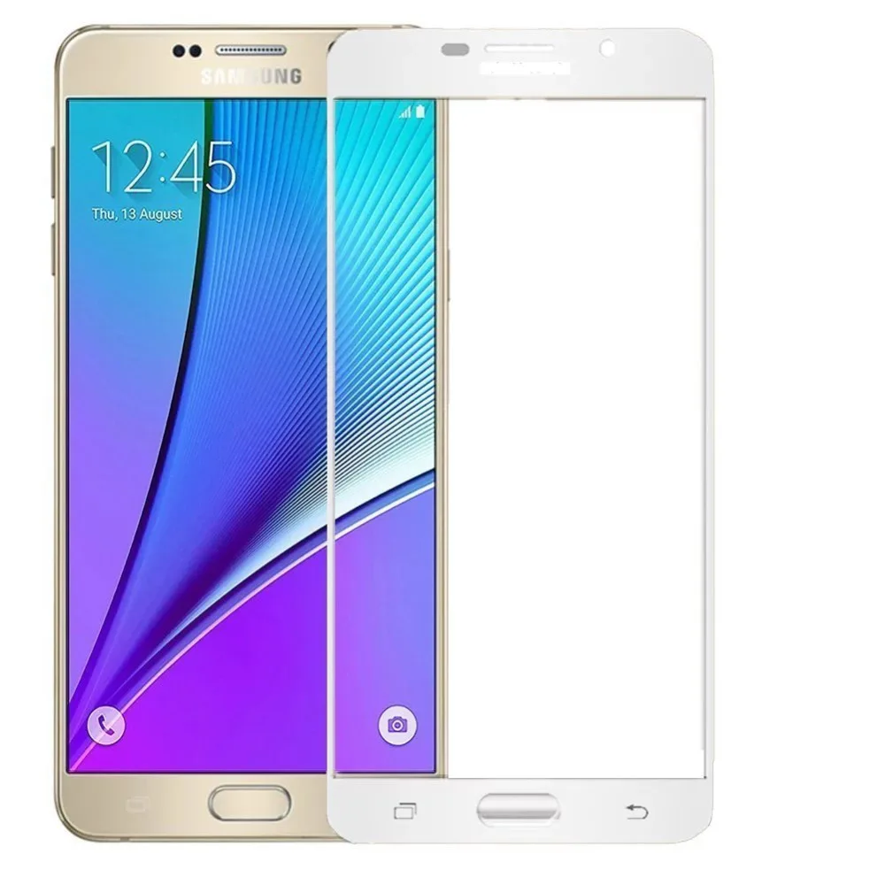 Полное покрытие шелка печатных Экран протектор для samsung Galaxy S6 S5 S4 A7 710 A5 510 2016