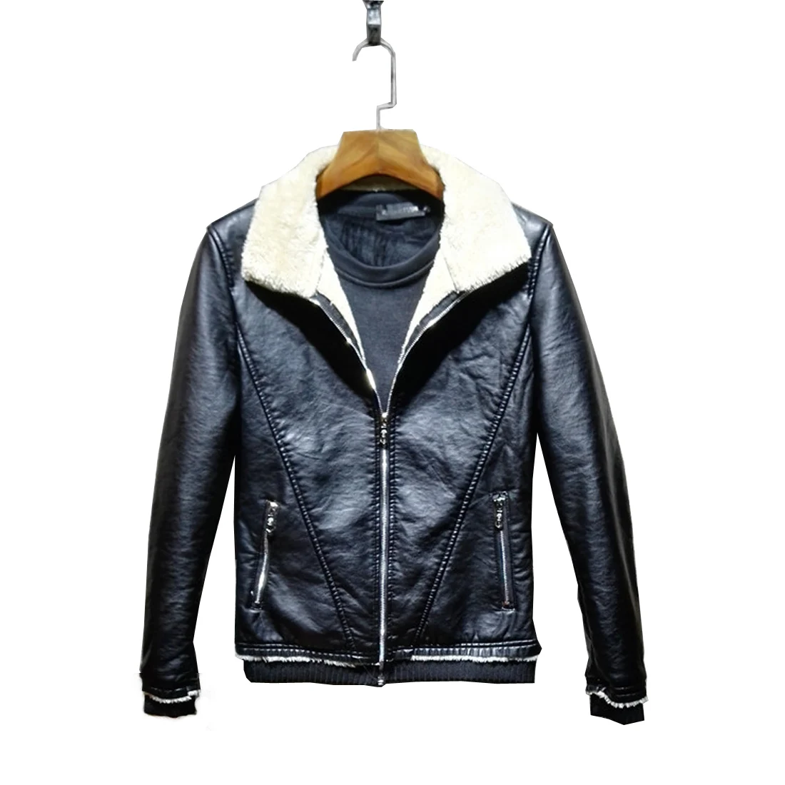 Новый бренд Для мужчин мальчика Босоножки из искусственной PU кожи зимние теплые