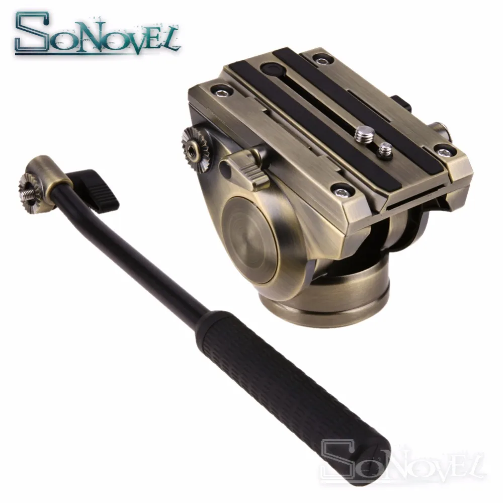 Профессиональная гидравлическая головка для штатива с быстроразъемной