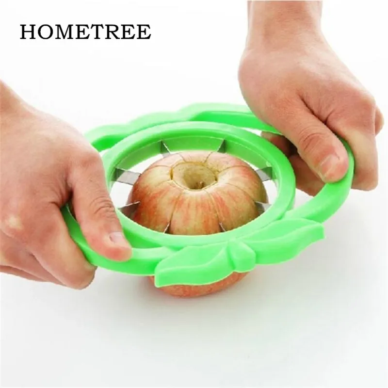 

HOMETREE Apple Knife Clean Fruit Cutter Slicer Cutting Corer Kitchen Cooking Apple Tool Chopper Kitchen Gadgets Accessories H100