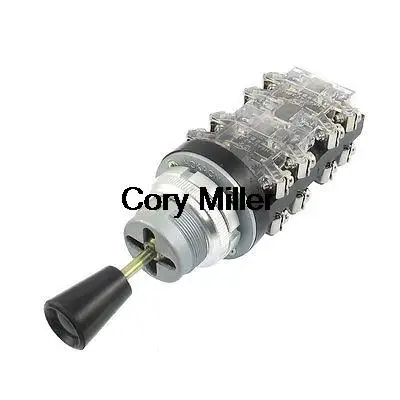 

AC 380V 15 Amp 4 Position Latching Joystick Switch Controller HKA1-42