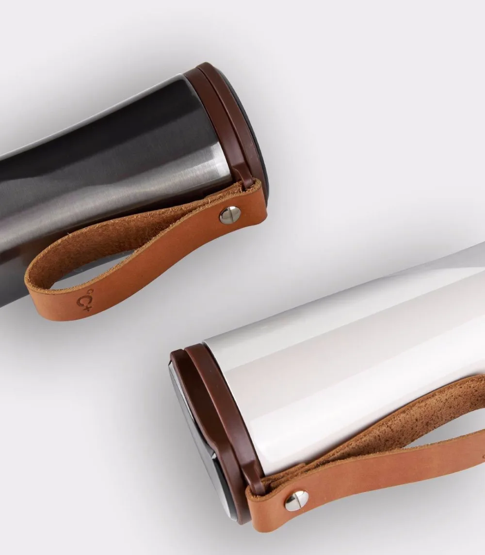 Xiaomi KissKissFish MOKA, умная кофейная чашка, кружка для путешествий, нержавеющая сталь, с OLED сенсорным экраном, температурный дисплей, 430 мл, портативная