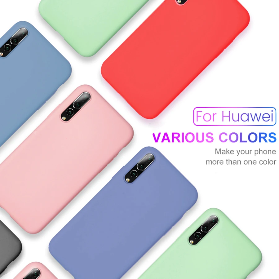 Жидкий силиконовый чехол для huawei P30 Pro тонкий мягкий чехол для телефона p 30 P30PRO p30lite светильник p30 чехол huawei p30 чехол