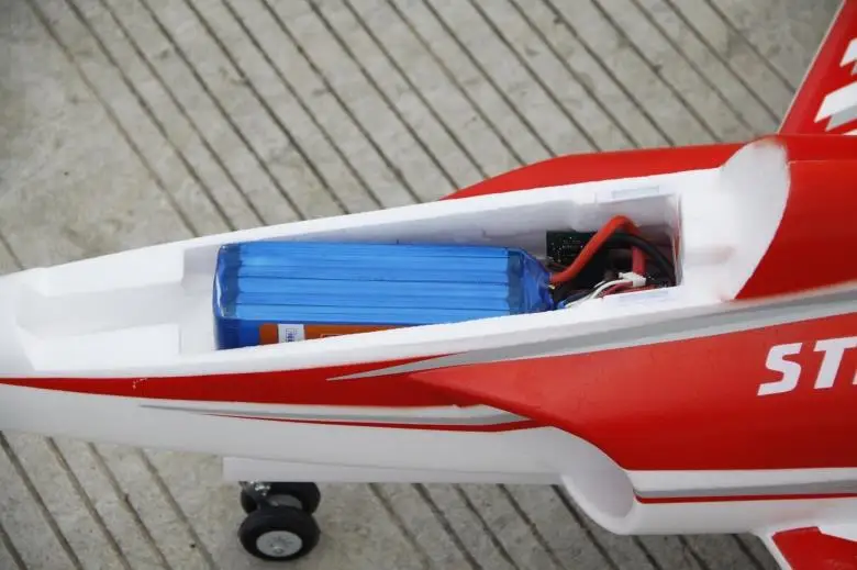 Без аккумулятора 90 мм EDF RC Jet Stinger RTF с выдвижным шасси|rtf ready to fly|rtf electric rc jetsbattery spacer |