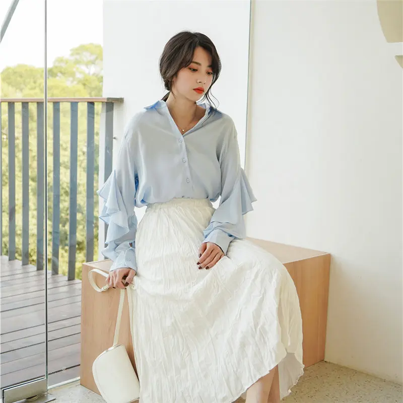 Новая стильная весенне летняя Милая Повседневная Свободная простая Корейская