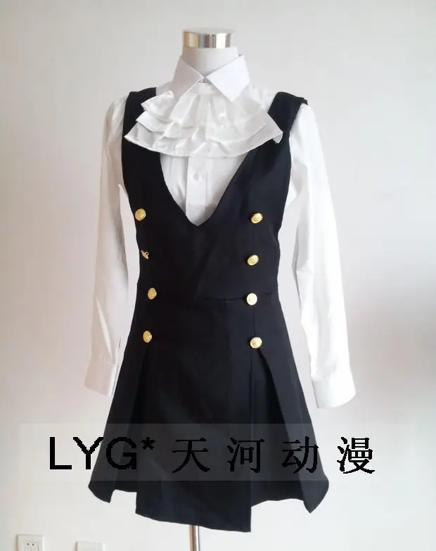Бесплатная доставка новый костюм для косплея аниме Inu x Boku SS Shirakiin Ririchiyo школьная