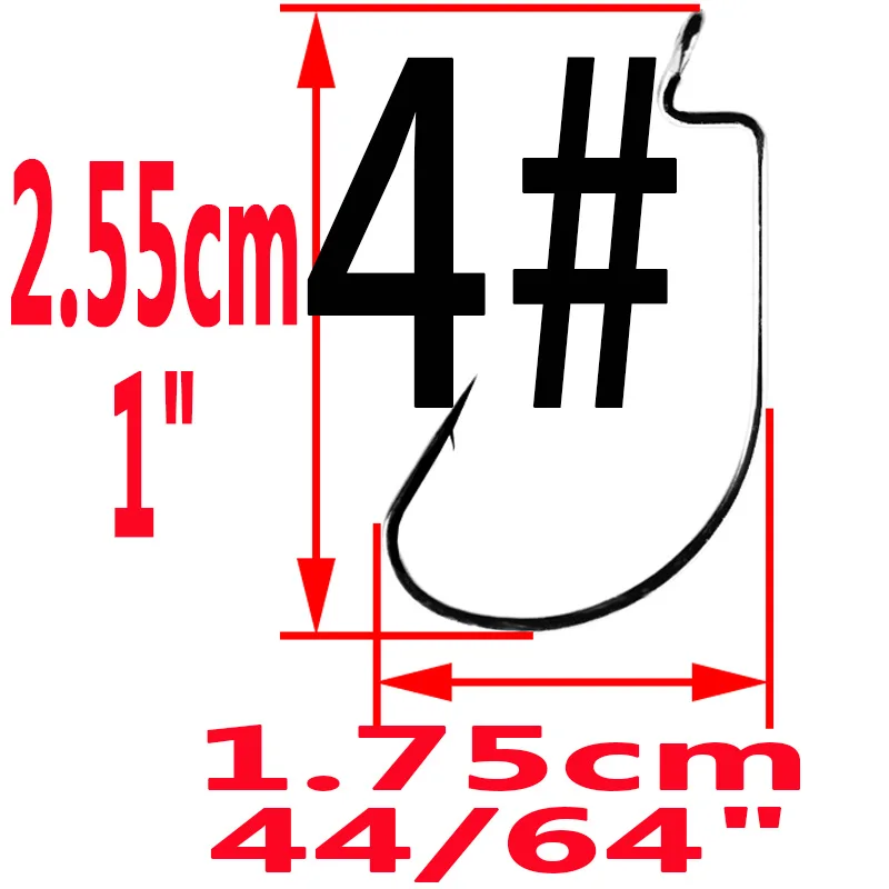 Рыболовные крючки из высокоуглеродистой стали, 50 шт., 8#6#4#2#1#1/0# до 5/0# крючковый крючок, приманка, червь, Pesca для мягкой приманки, снасти, аксессуары