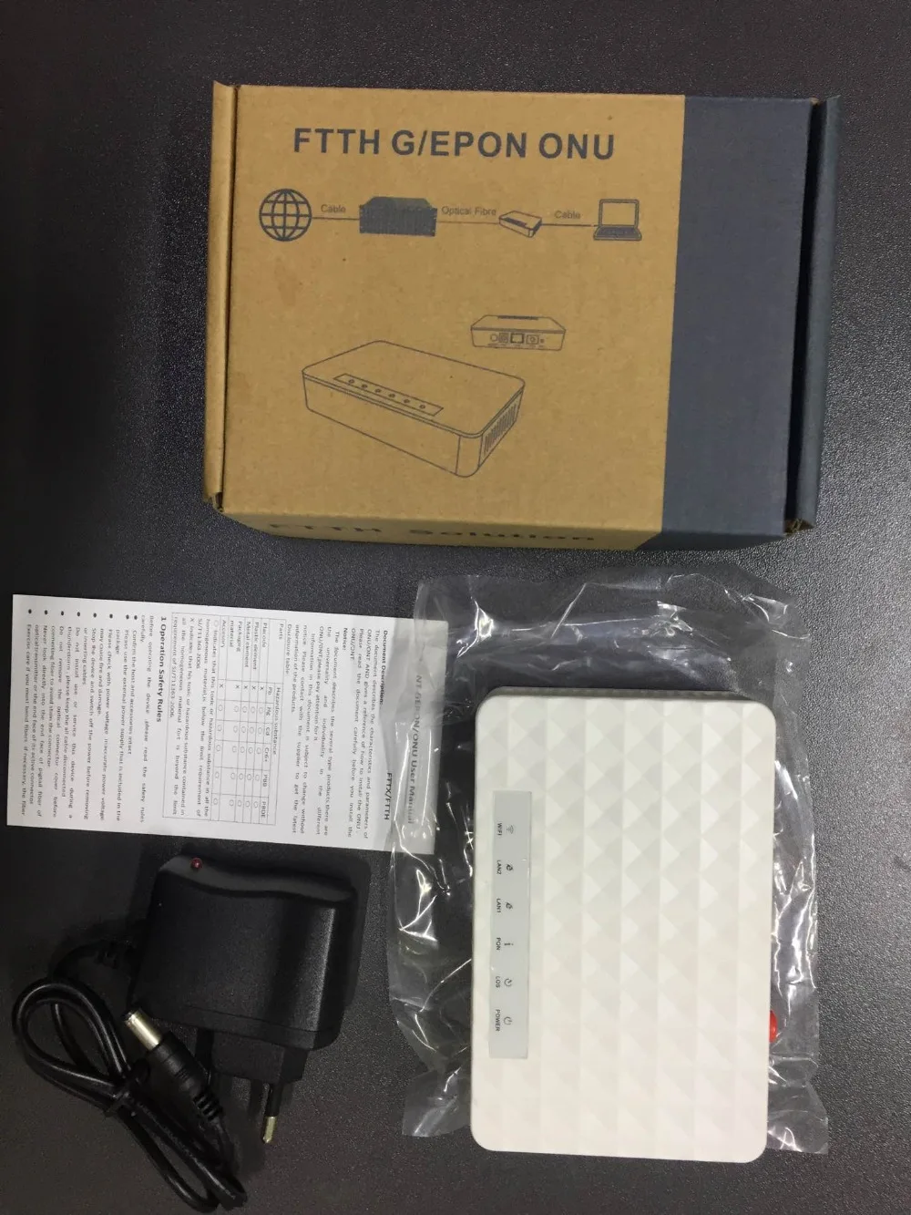Бесплатная доставка 4 шт. ONU EPON SFF модуль FTTH 1GE 1 порт ONT OLT 25G epon набор микросхем для