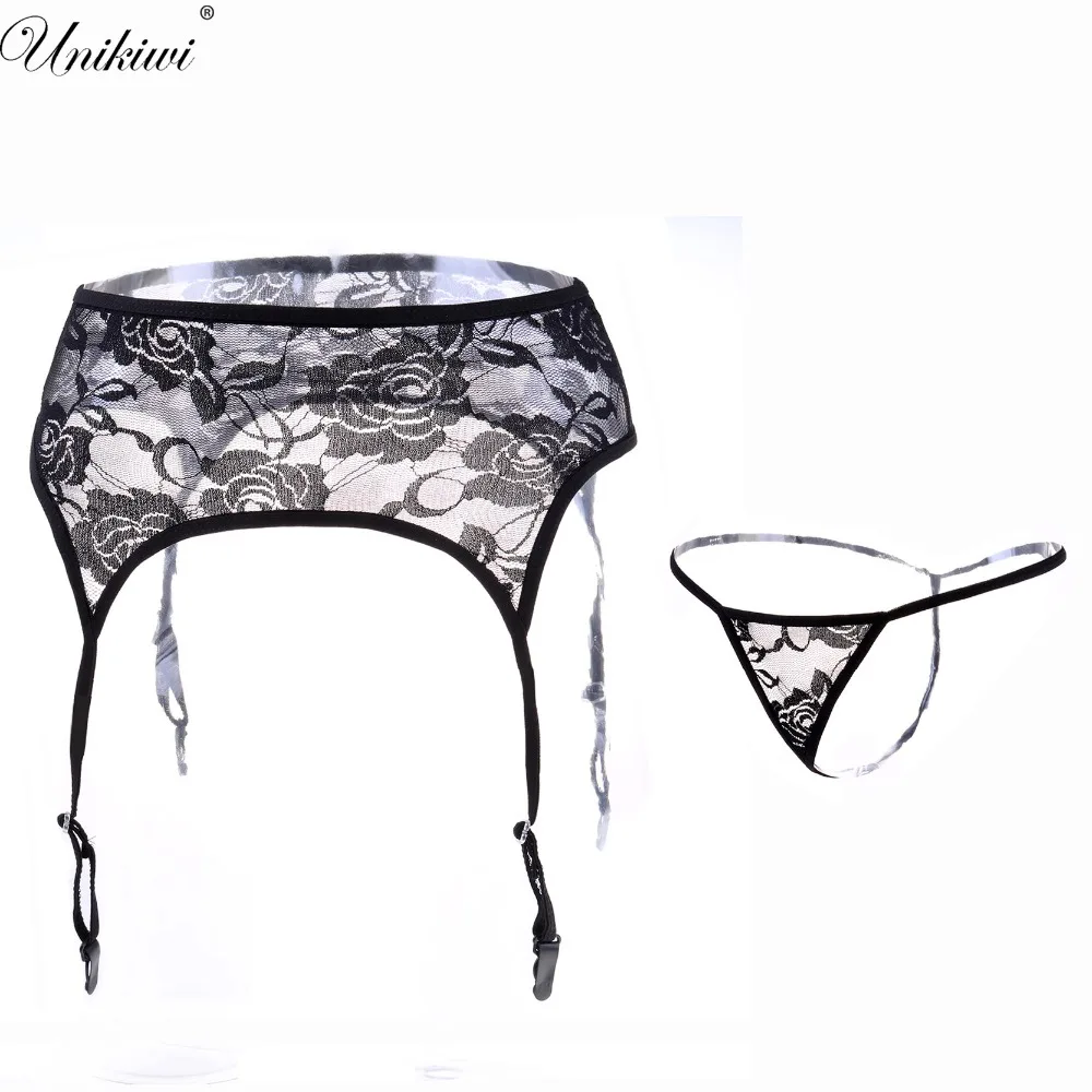 Сексуальные женские подвязки цветочный кружевной пояс для чулок один размер