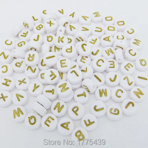 Бесплатная доставка 150 шт./лот акриловые круглые плоские буквы разделители